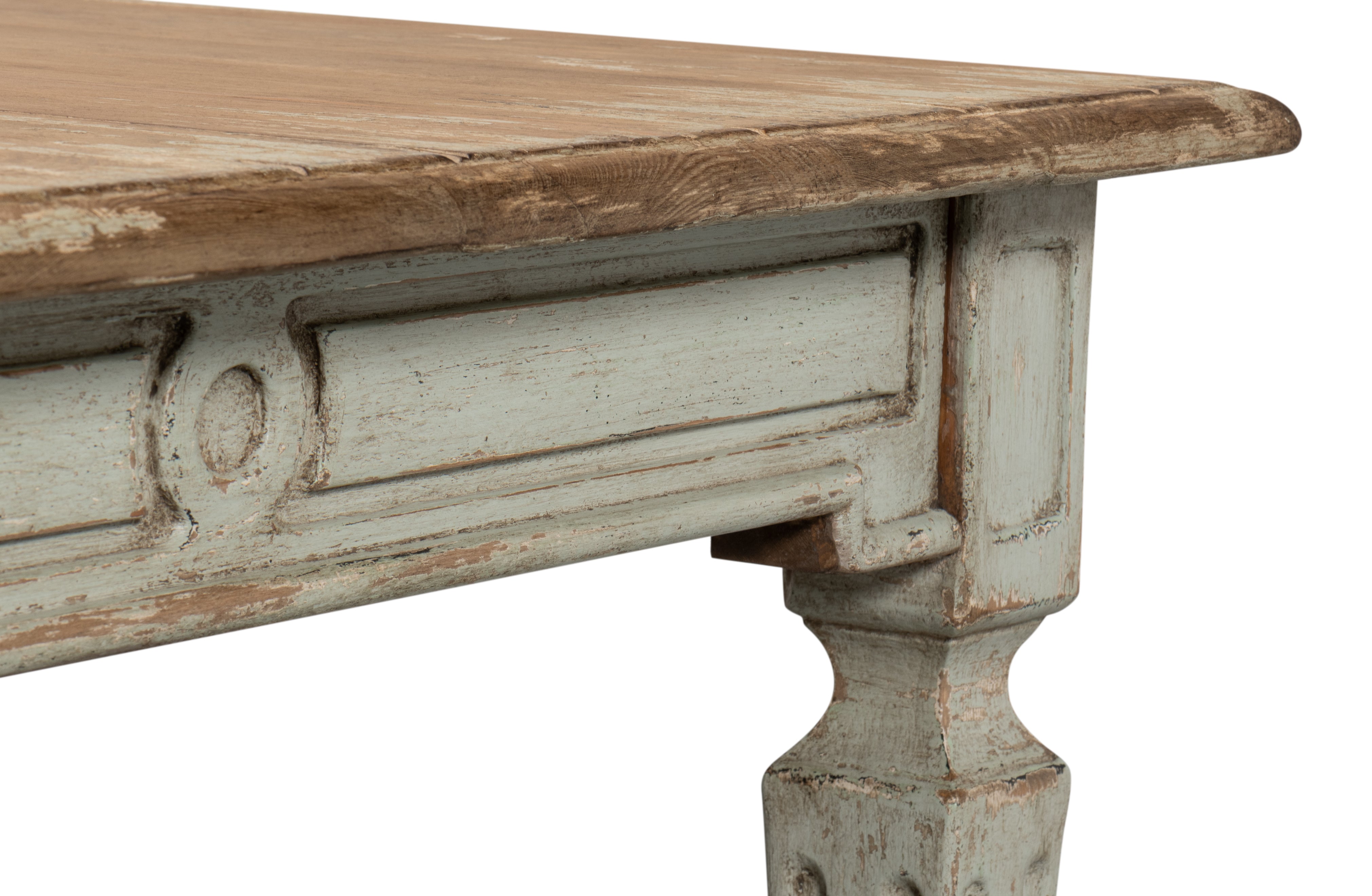 Elise Dining Table, Sage - White Glove Included