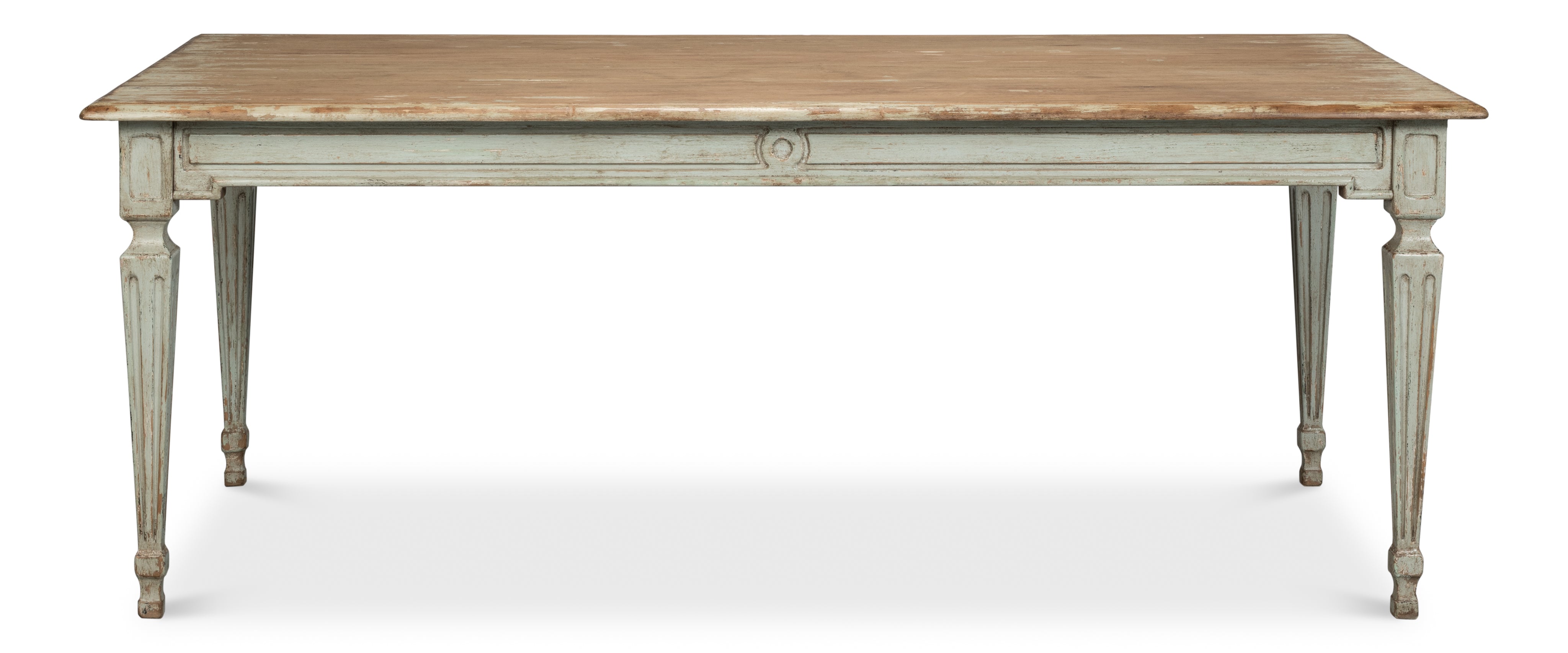 Elise Dining Table, Sage - White Glove Included