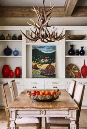 Elise Dining Table, Grey - White Glove Included