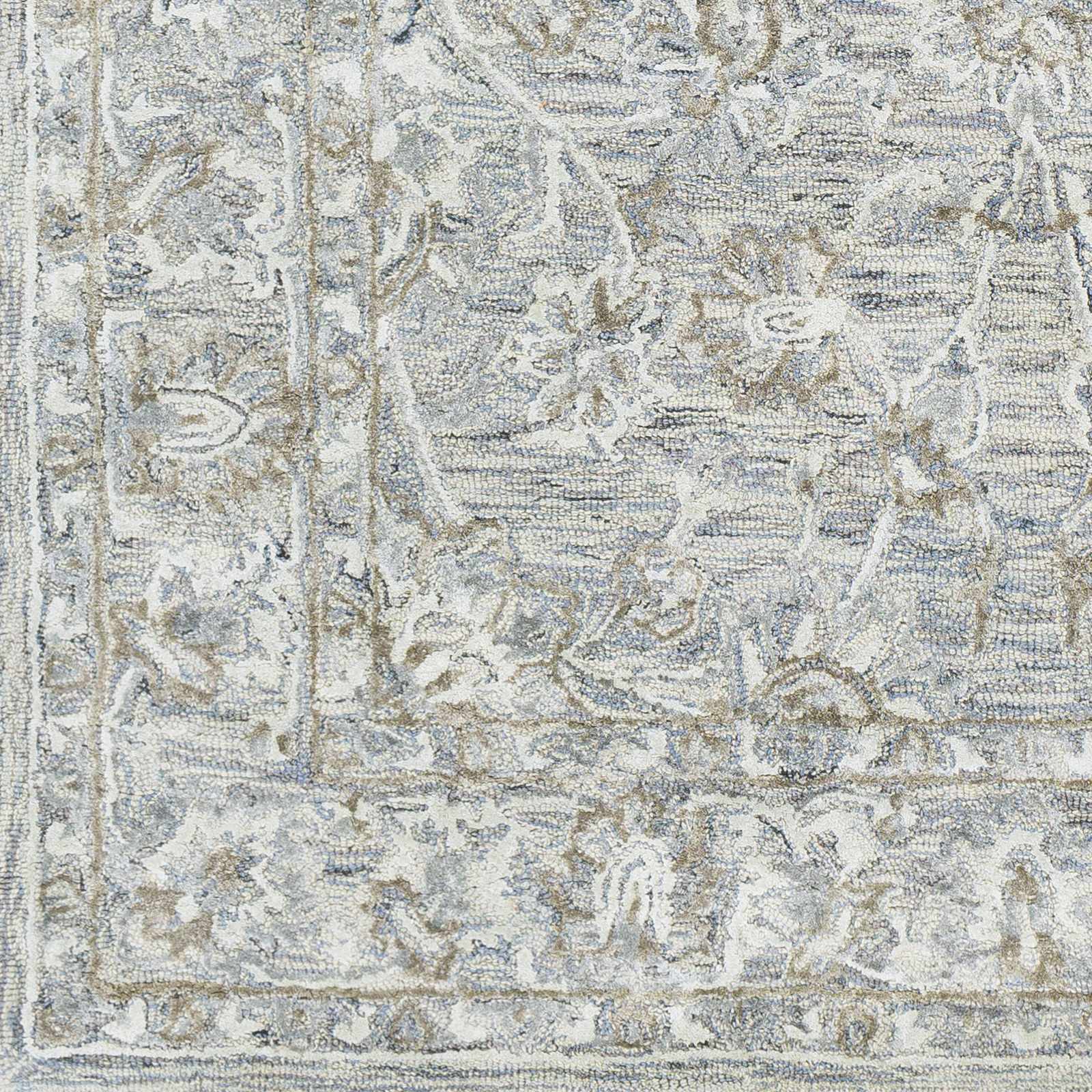 Eriline Wool & Faux Silk Rug