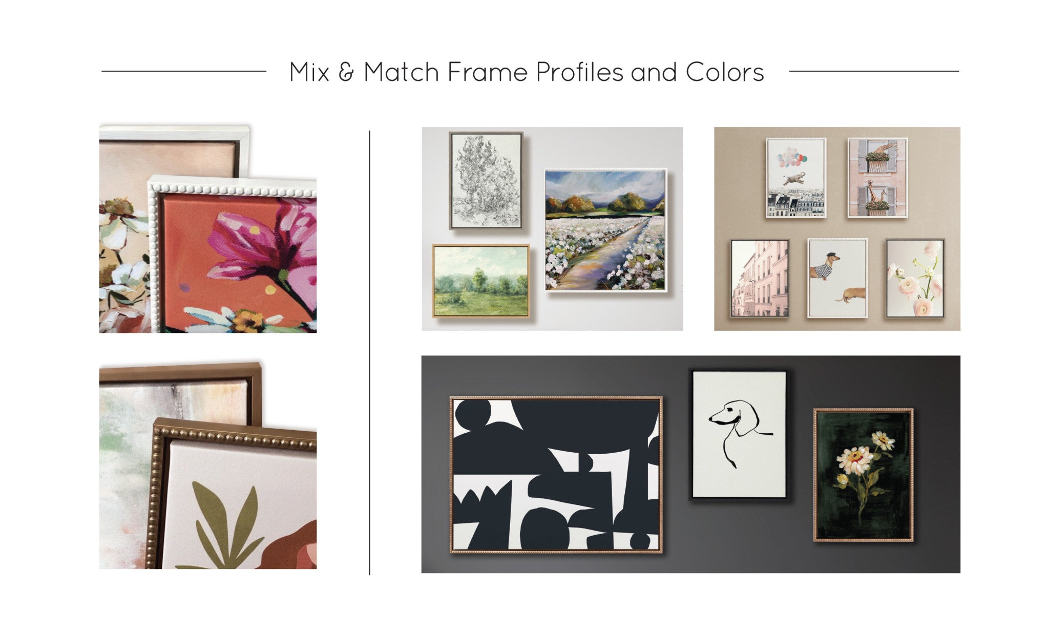 Sylvie Beaded Farm and Sun Framed Canvas by Mary Sparrow