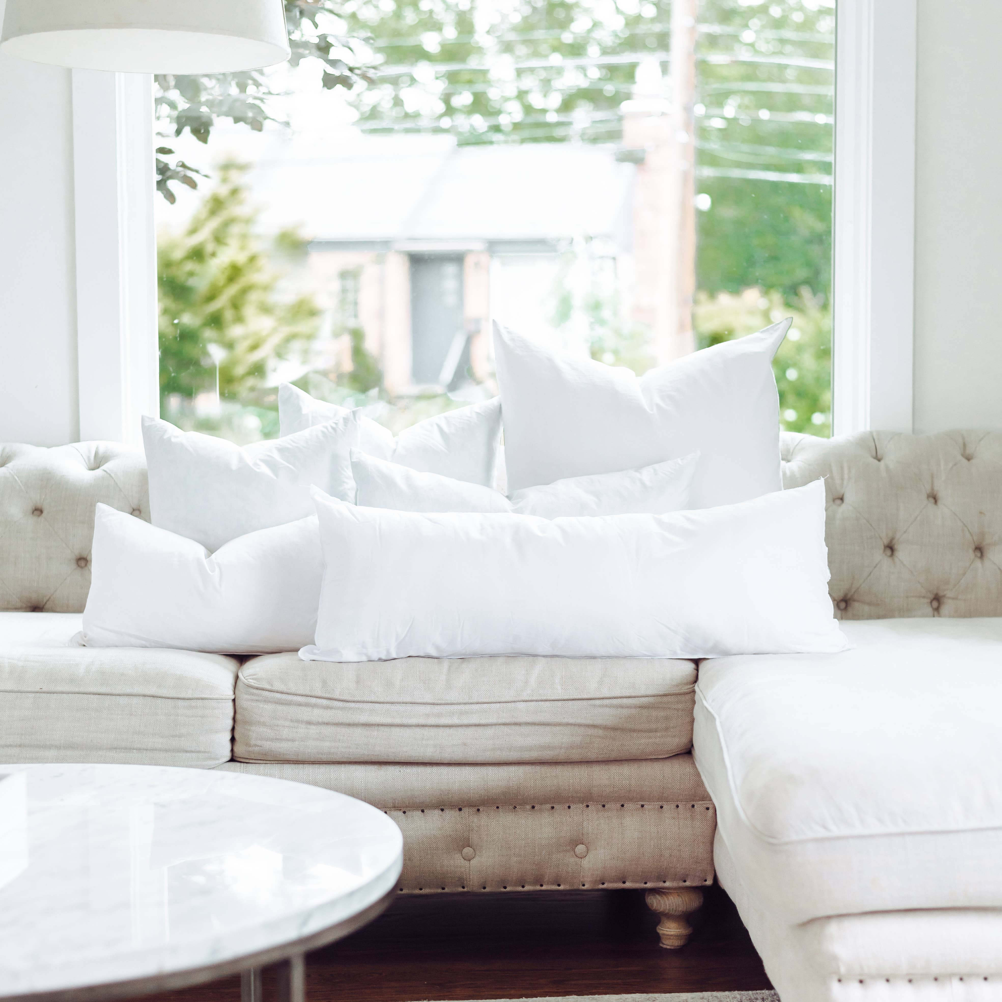 Down Alternative Pillow Inserts: 26" x 26"