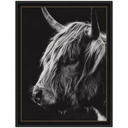 Scottish Highland Vertical by Crystal Lynn Collins Framed Wall Art Print