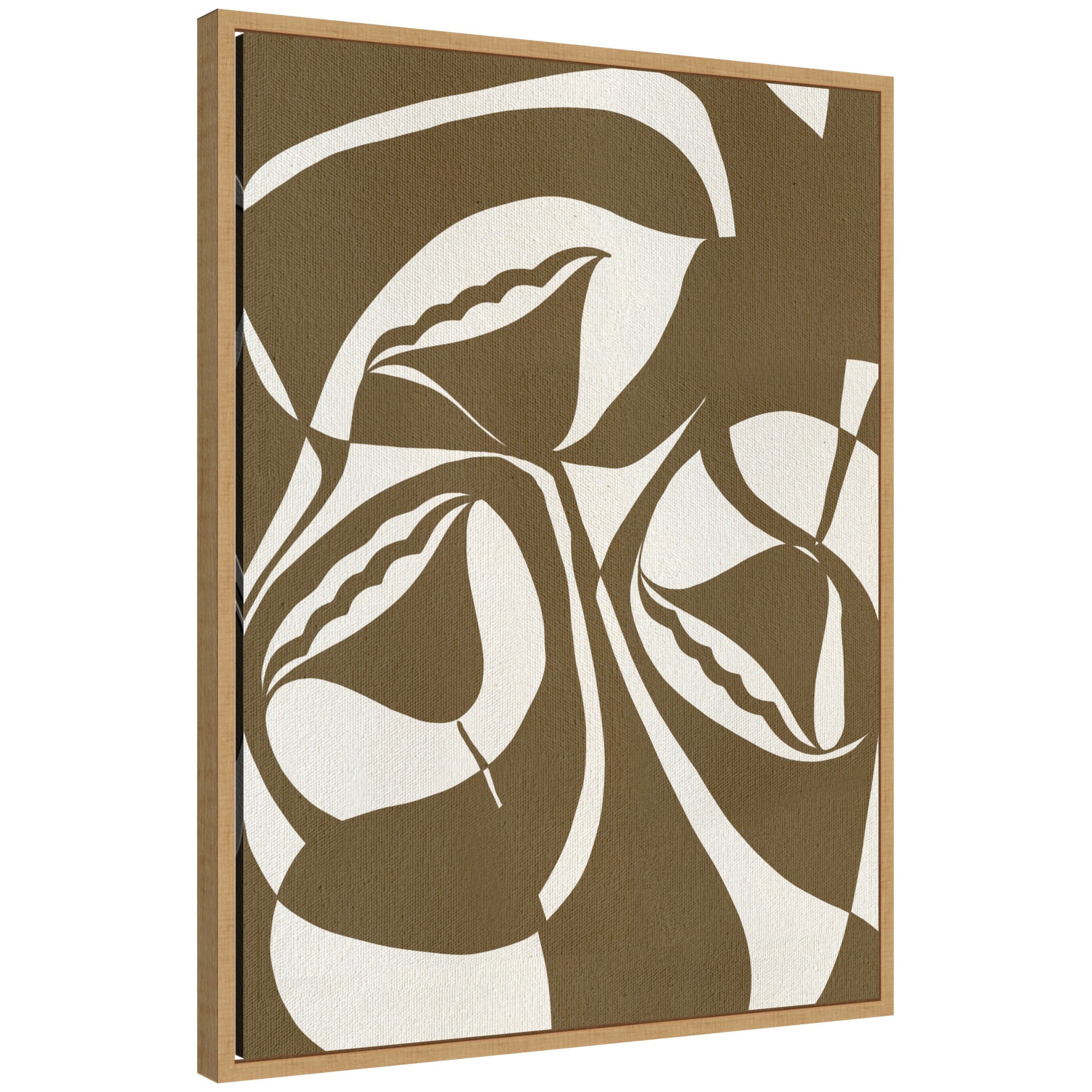 Sylvie Bound by Beauty 6 Framed Canvas by Shatha Al Dafai