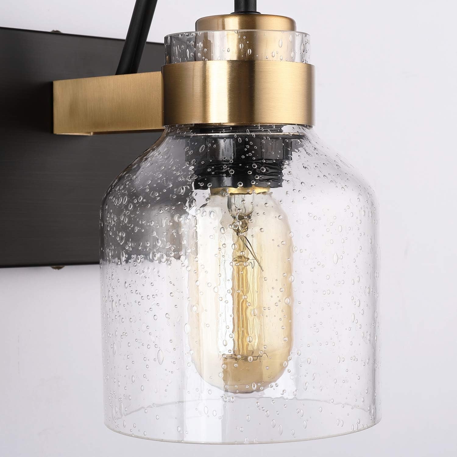 Black Vintage Bathroom Vanity Light Fixture