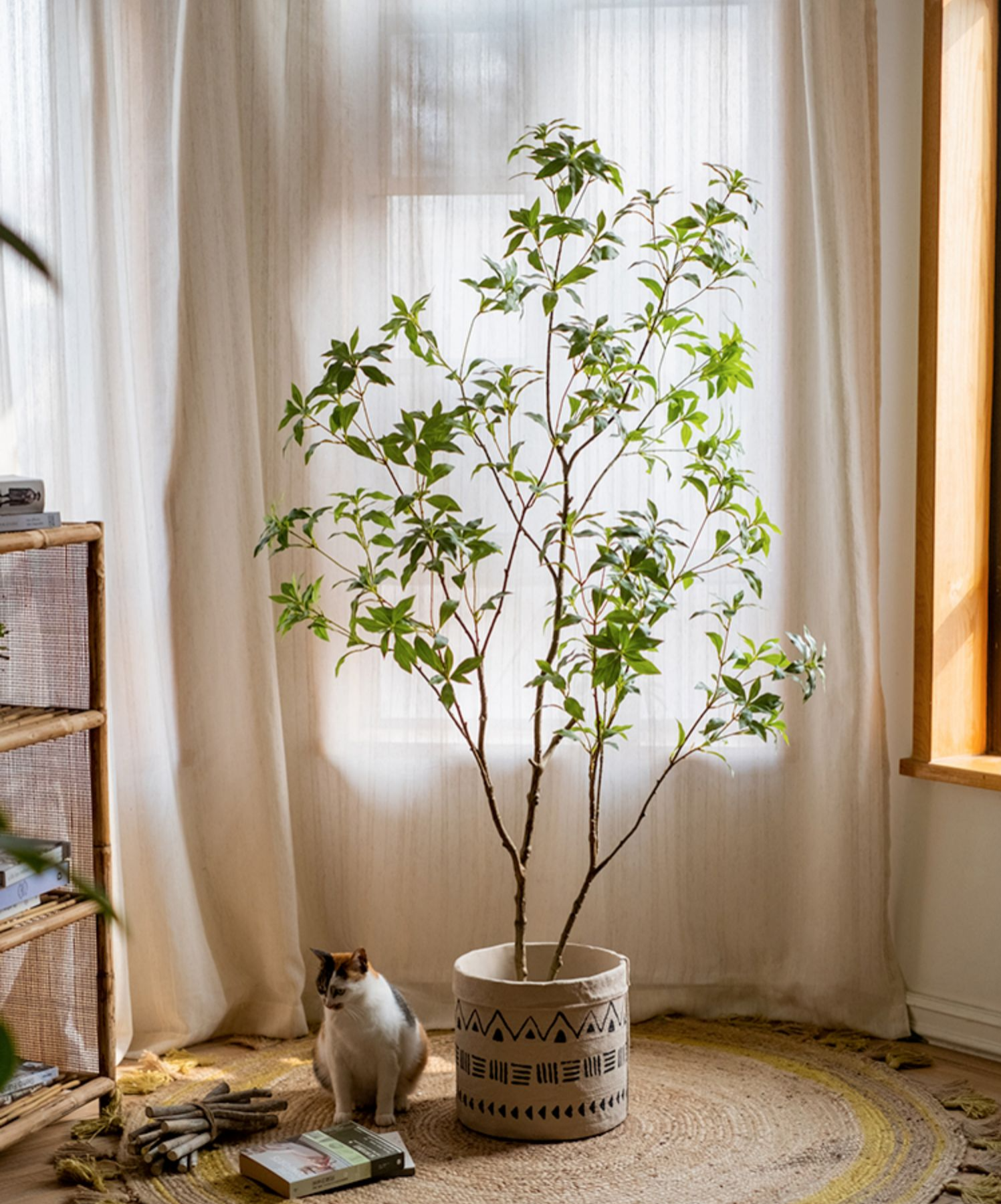 Artificial Japanese Enkianthus Tree: Medium