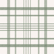 Ashford Plaid (Green) Wallpaper