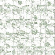 Lavina (Green) Wallpaper