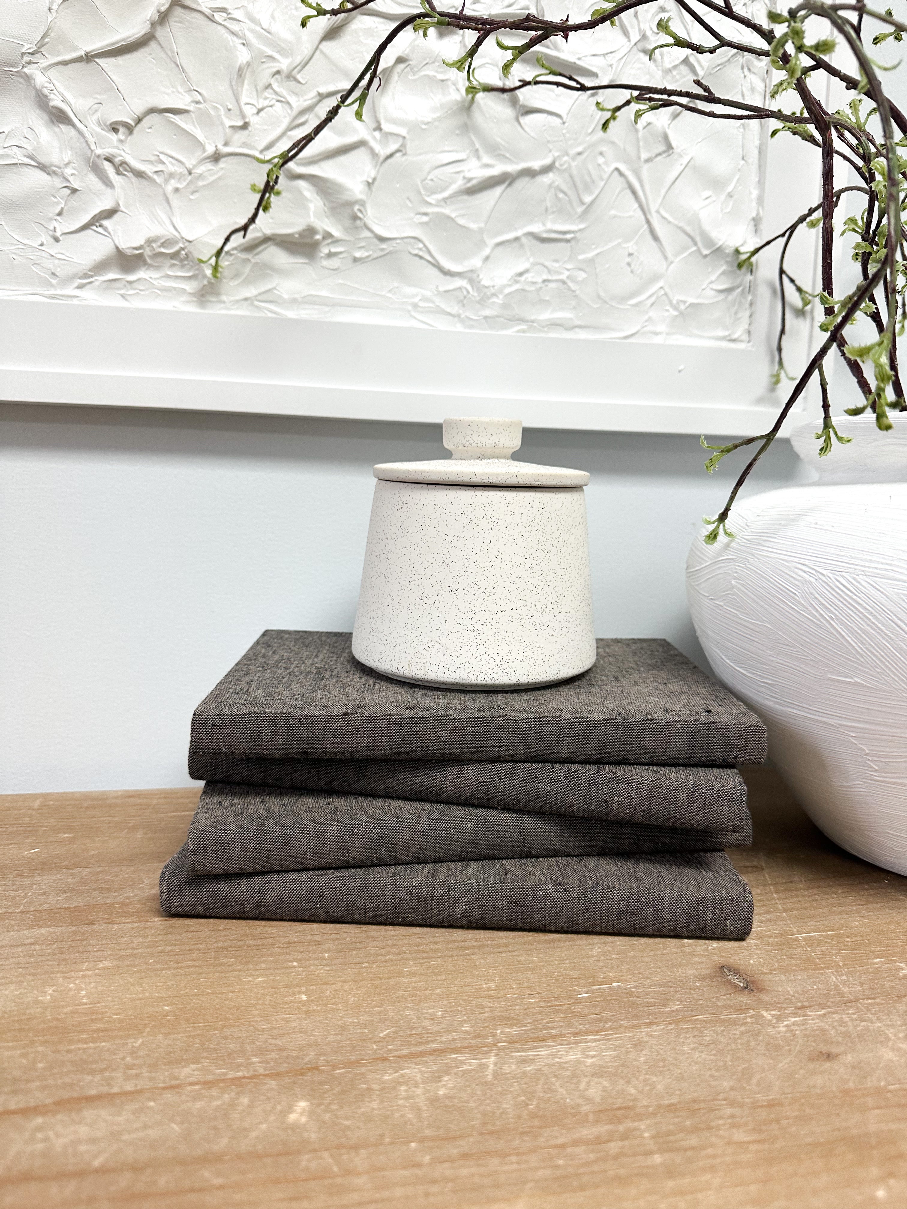 Skinny Fabric Covered Books