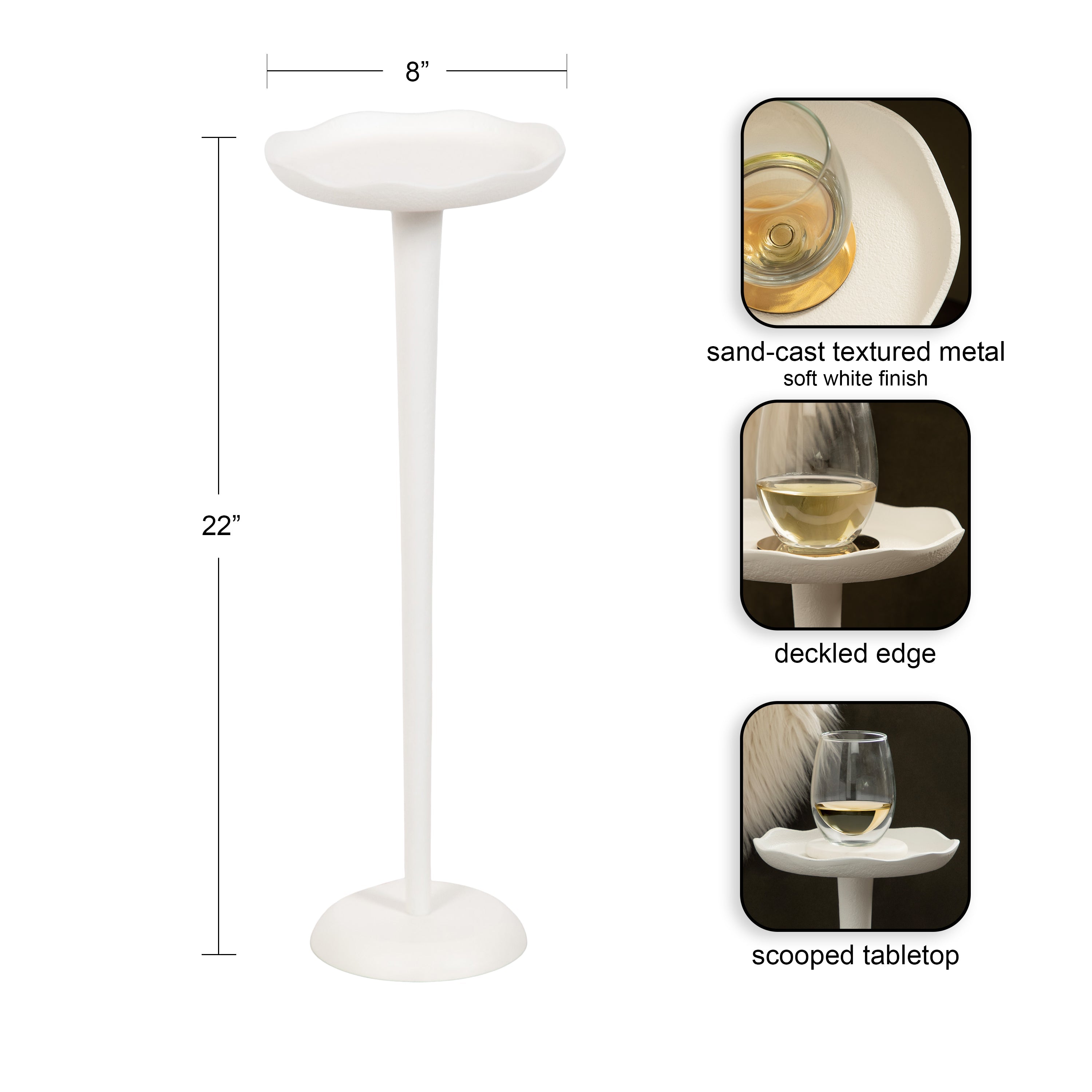 Alessia Round Drink Table