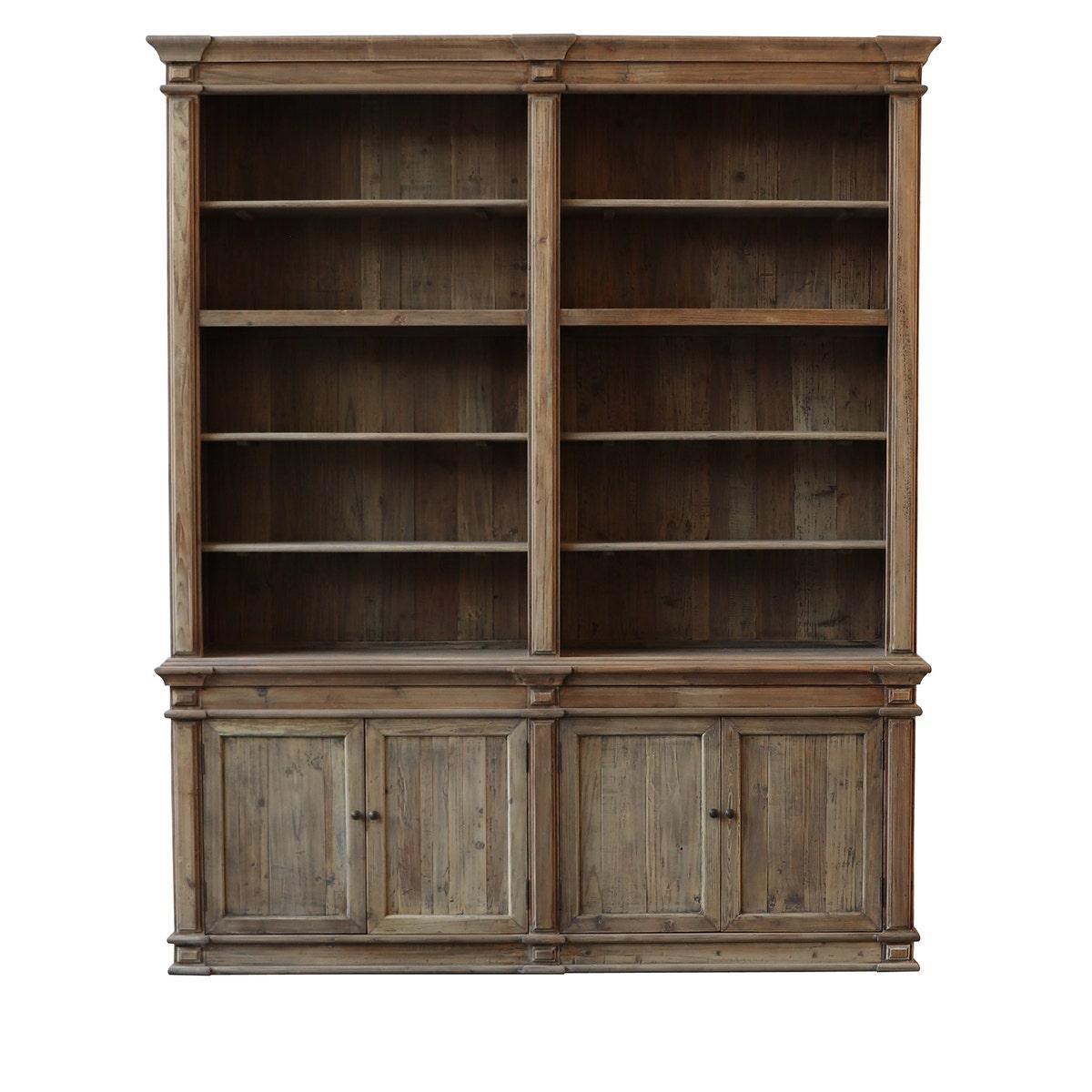 Old Pine Two Section Library - White Glove Included