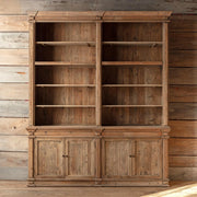 Old Pine Two Section Library - White Glove Included