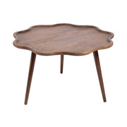 Alezar Scallop Wood Coffee Table