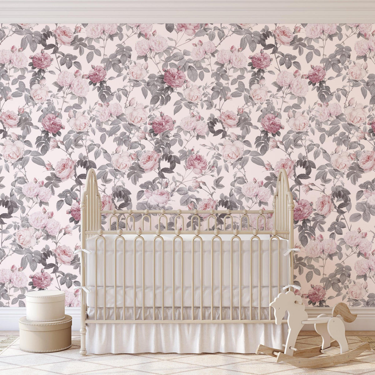 Secret Garden (Pink) Wallpaper