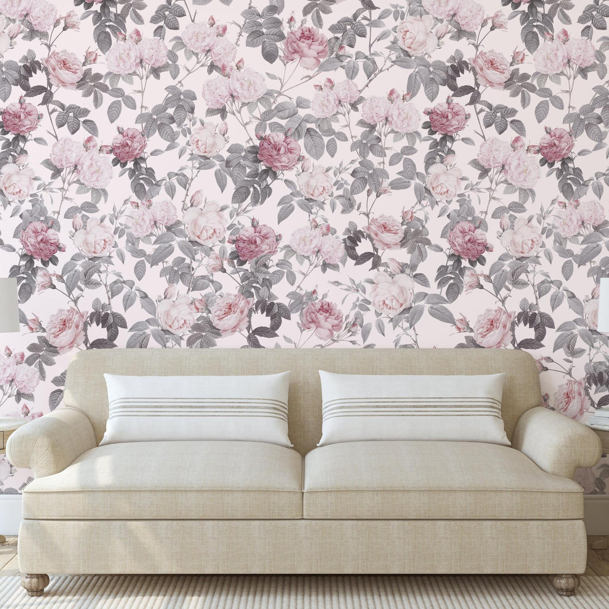 Secret Garden (Pink) Wallpaper