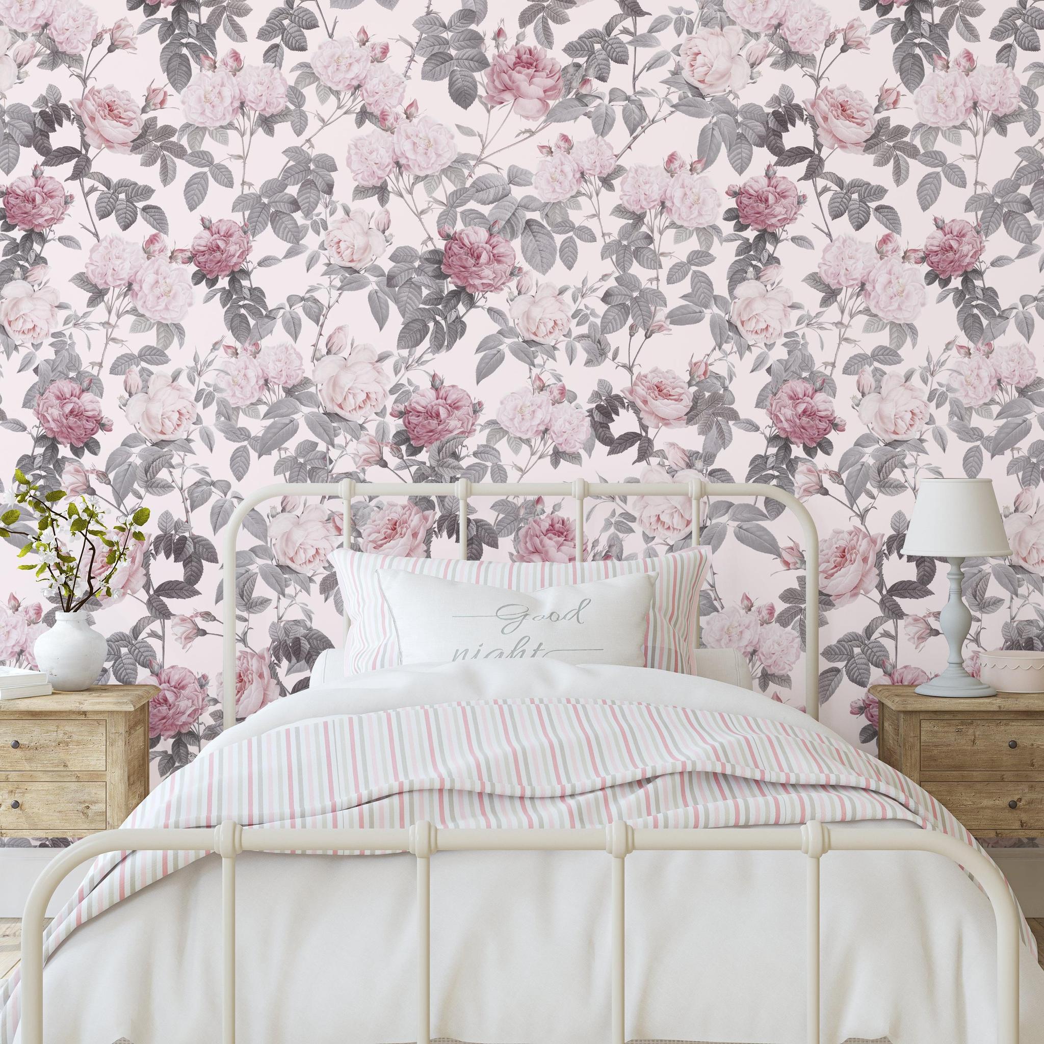 Secret Garden (Pink) Wallpaper