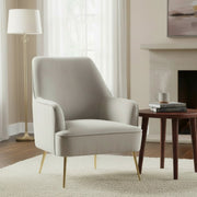 Rebecca Leisure Chair, Grey