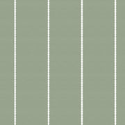 Pinstripe Dot (Green) Wallpaper
