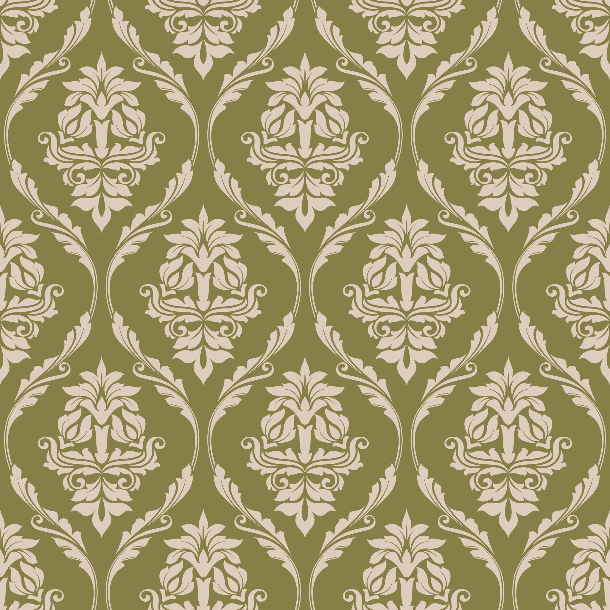 Farmhouse Revival (Olive) Wallpaper