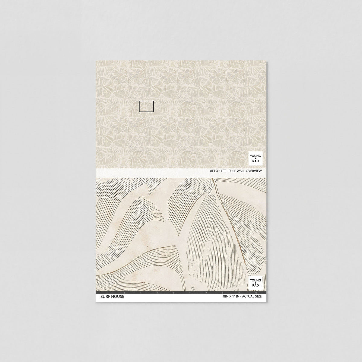 Surf House Wallpaper
