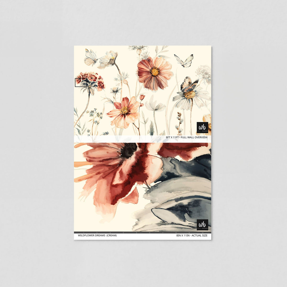 Wildflower Dreams Wallpaper (Cream)