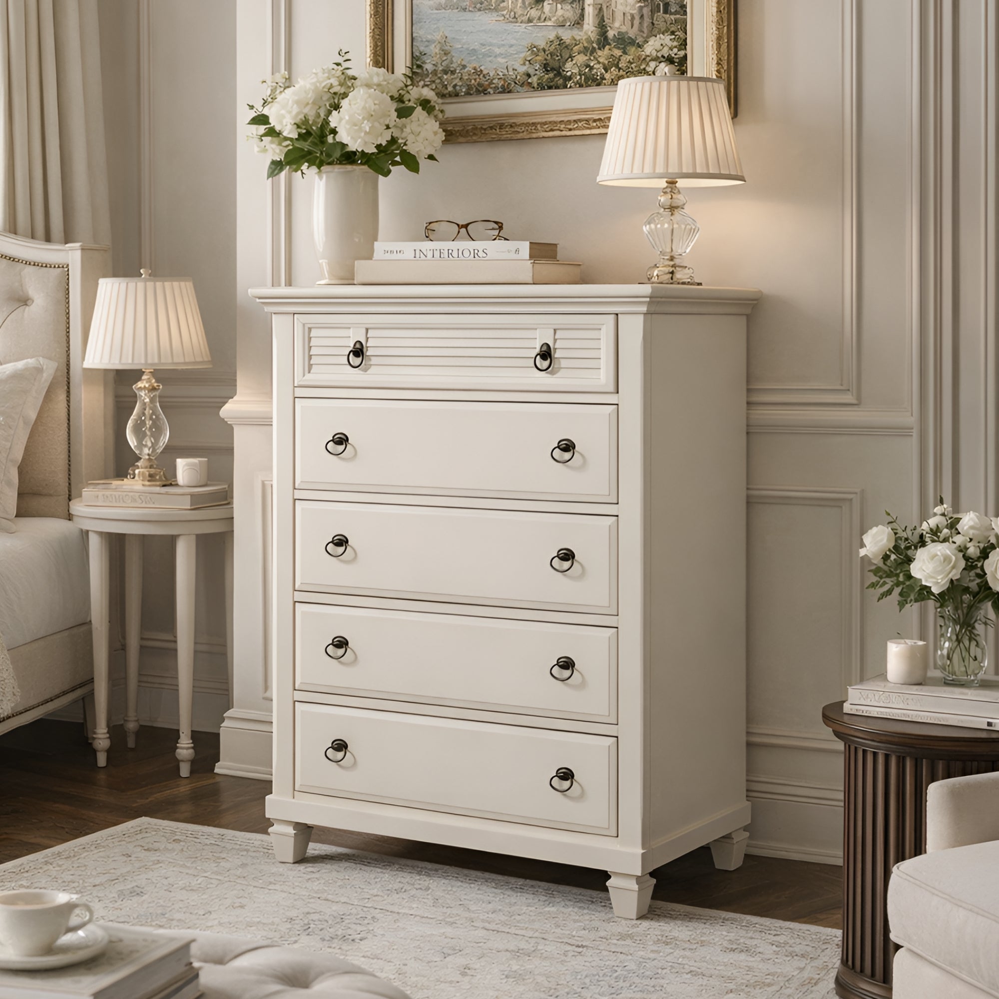 Winchester Chest, White