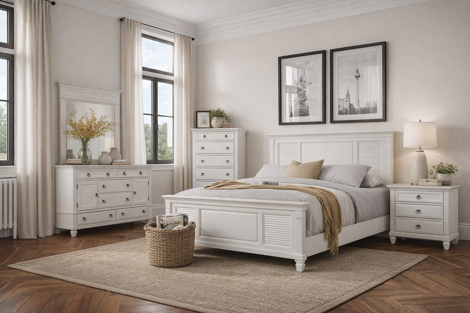 Winchester Chest, White