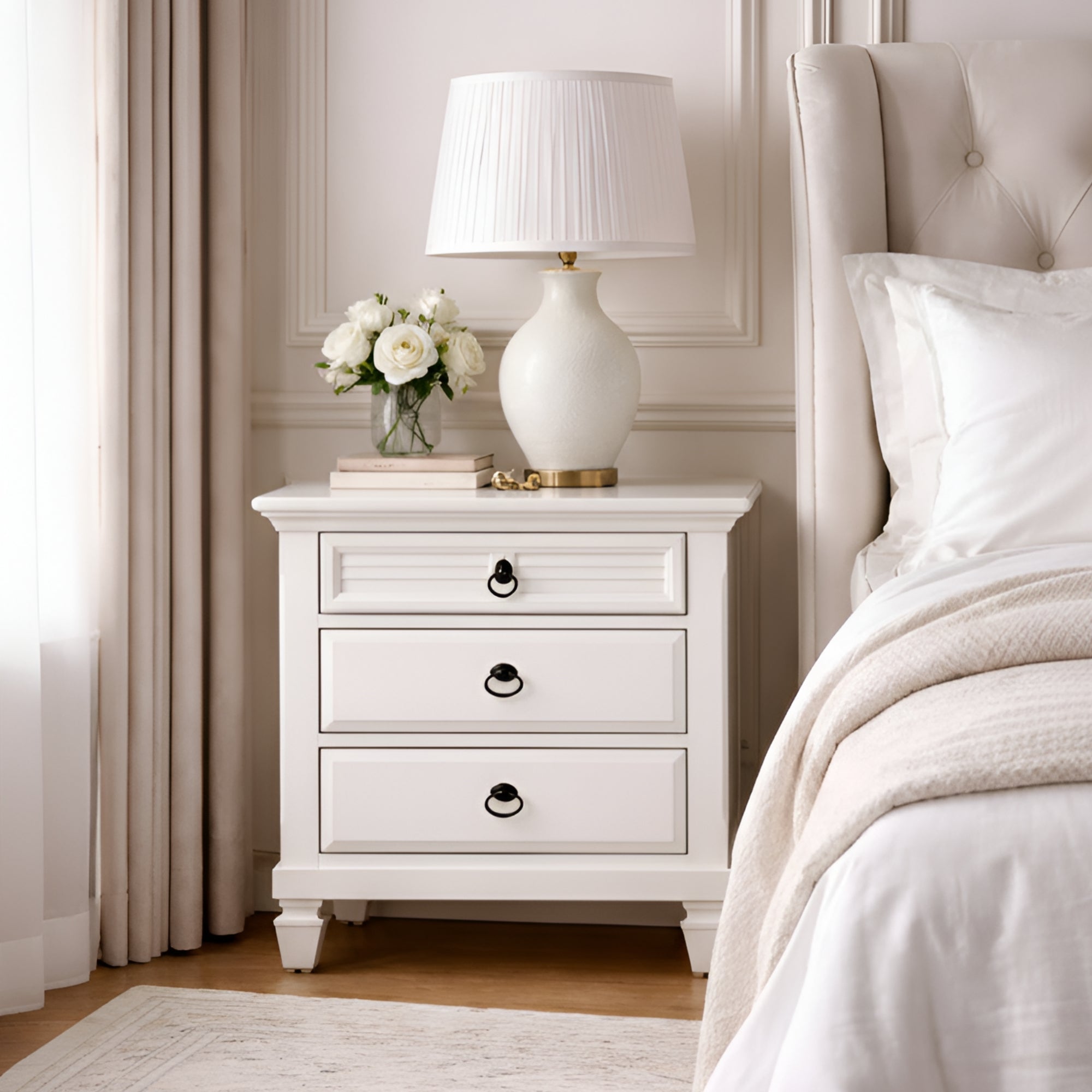 Winchester Nightstand, White