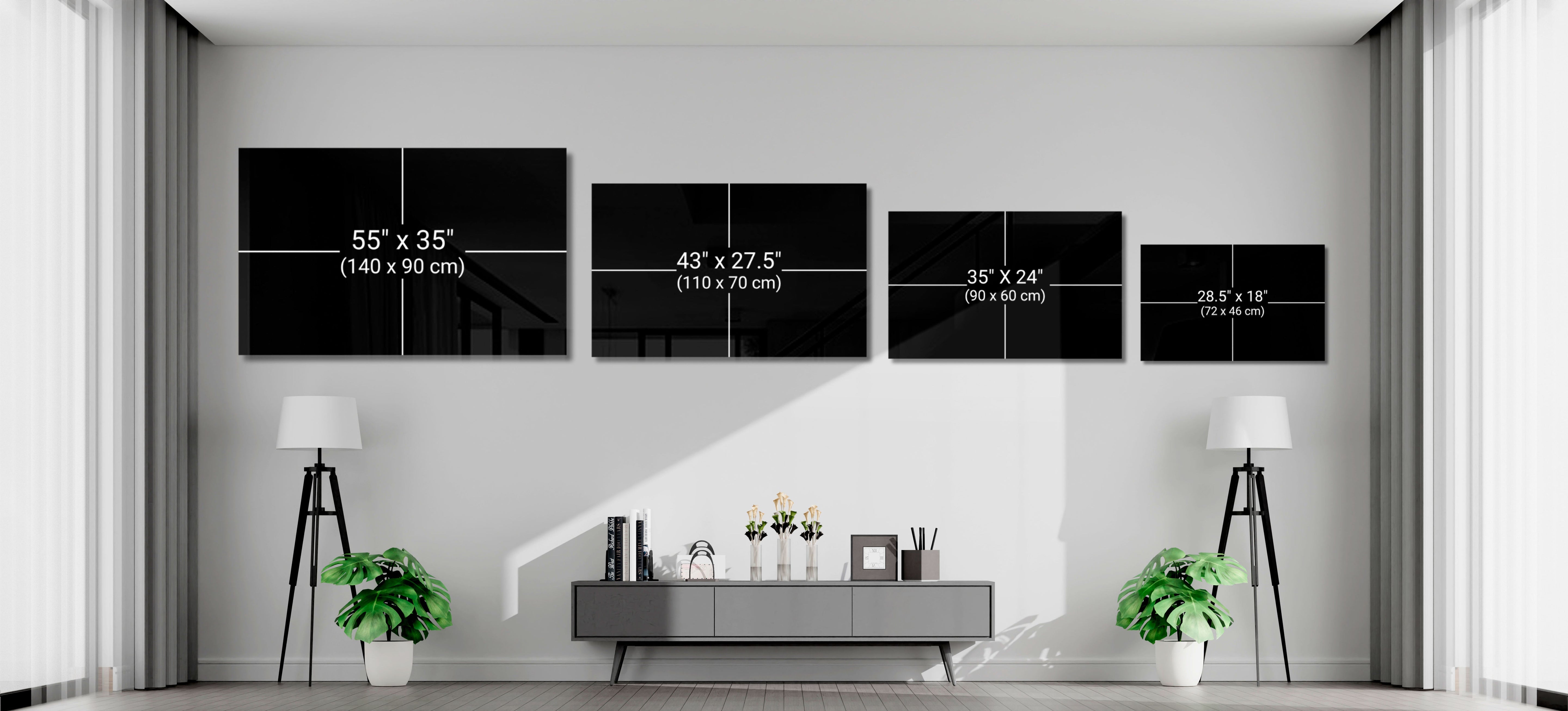 Rustic Earthtone Collage Glass Wall Art