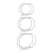 Hudson Mirrored Wall Shelves St/3